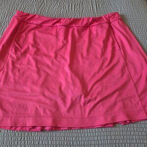 EPNY-KNIT SKORT W/ BACK MESH PLEAT DETAIL- XXL